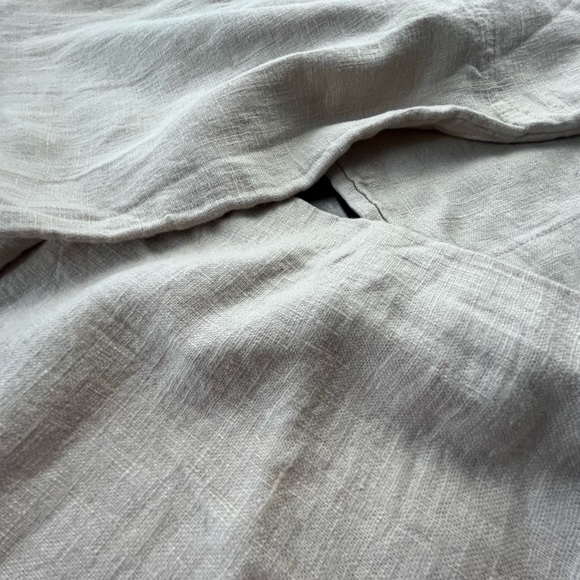 Naturals D&Co. Linen Blend Straight Leg Pants Summer Essential! Sz S - Picture 13 of 13